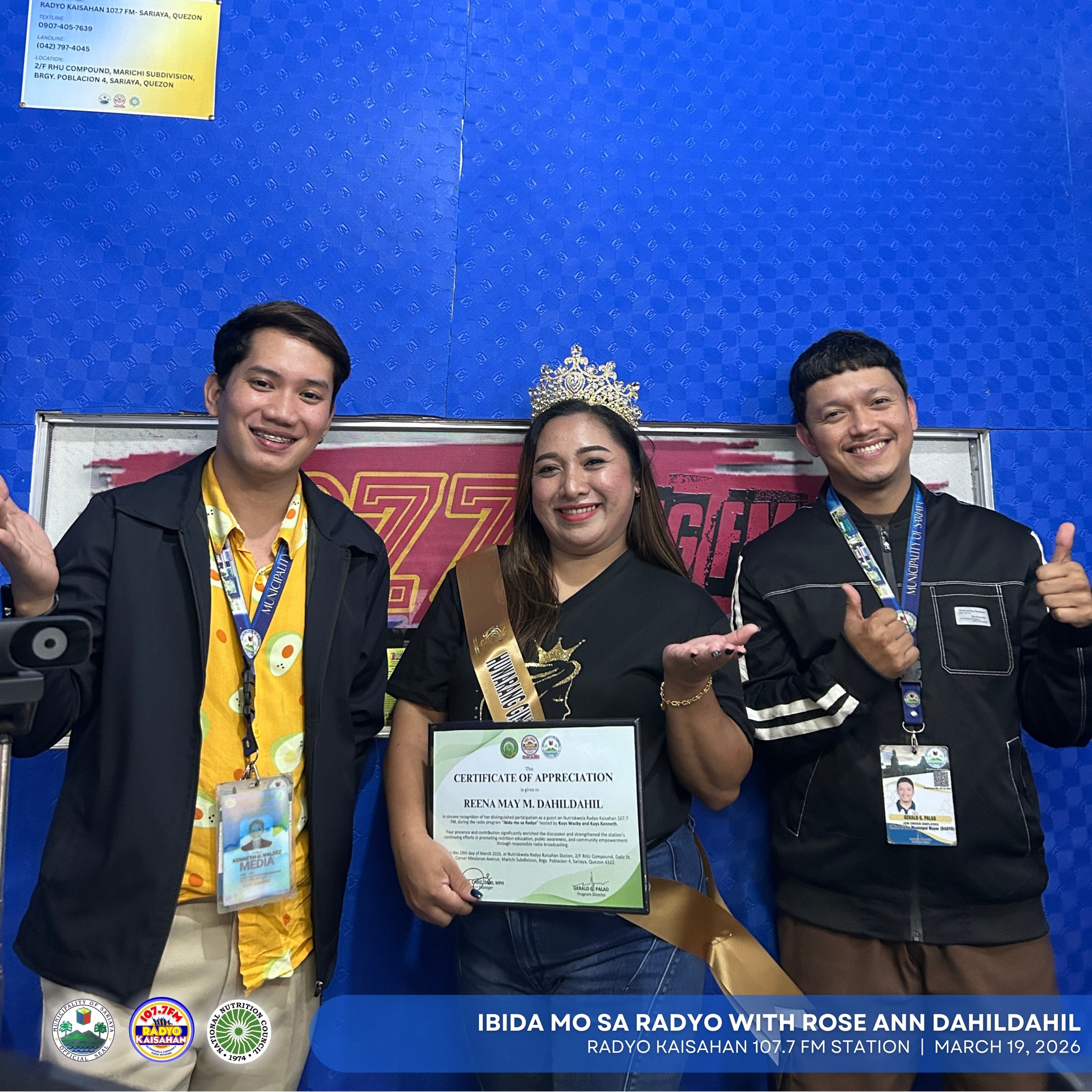 𝐊𝐖𝐄𝐍𝐓𝐎 𝐒𝐀 𝐋𝐈𝐊𝐎𝐃 𝐍𝐆 𝐓𝐀𝐆𝐔𝐌𝐏𝐀𝐘 𝐍𝐈 𝐑𝐄𝐄𝐍𝐀 𝐌𝐀𝐘 𝐌. 𝐃𝐀𝐇𝐈𝐋𝐃𝐀𝐇𝐈𝐋, 𝐈𝐁𝐈𝐍𝐀𝐇𝐀𝐆𝐈 𝐒𝐀 𝐏𝐑𝐎𝐆𝐑𝐀𝐌𝐀𝐍𝐆 𝐈𝐁𝐈𝐃𝐀 𝐌𝐎 𝐒𝐀 𝐑𝐀𝐃𝐘𝐎