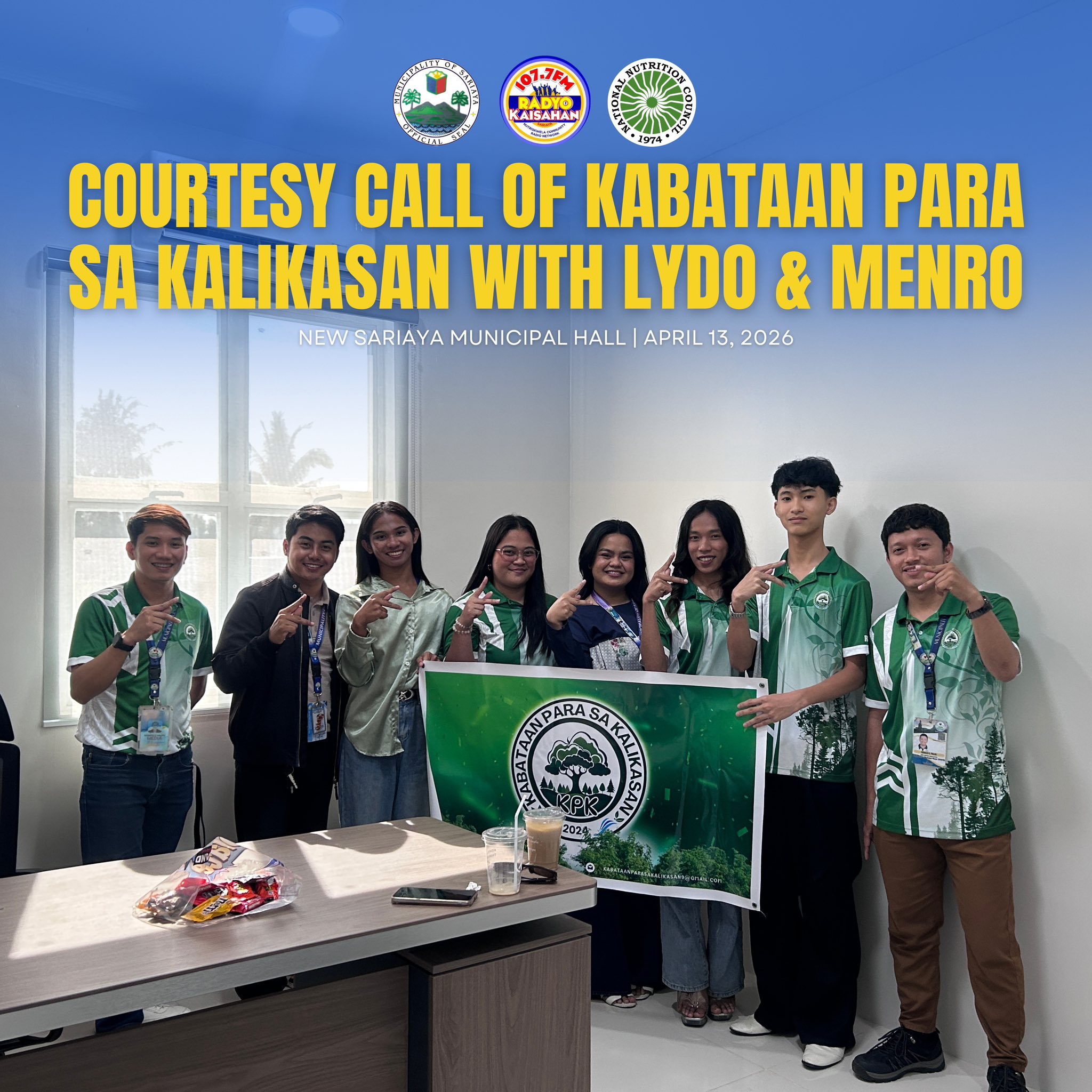 KABATAAN PARA SA KALIKASAN, BUMISITA SA MGA TANGGAPAN NG LGU PARA SA MAS MATIBAY NA KOLABORASYON