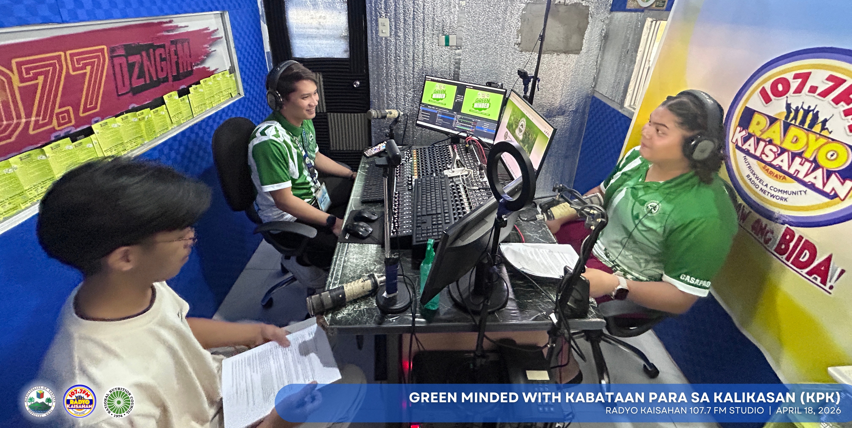 PAGPAPAHALAGA SA NUTRISYON AT KALIKASAN, TINALAKAY SA PROGRAMANG GREEN MINDED
