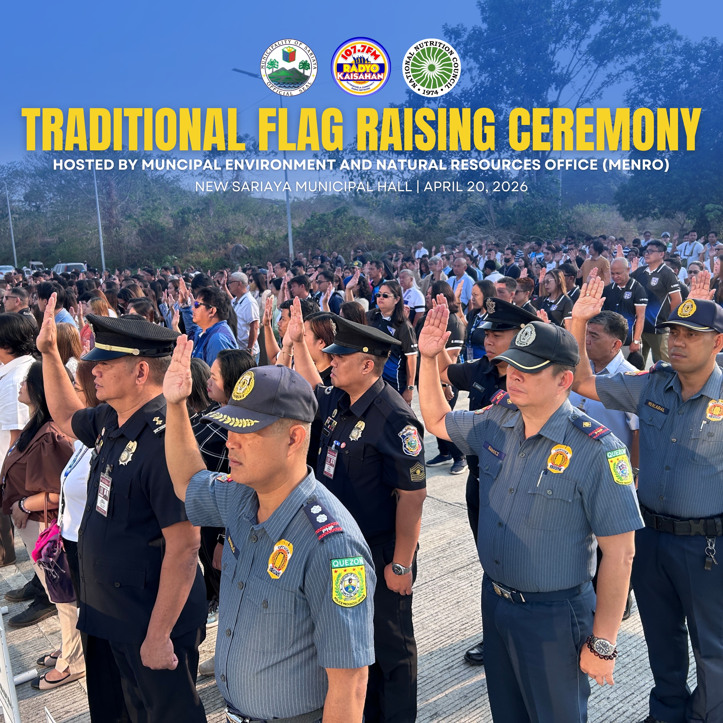 𝐃𝐈𝐒𝐈𝐏𝐋𝐈𝐍𝐀, 𝐏𝐈𝐍𝐀𝐈𝐑𝐀𝐋 𝐒𝐀 𝐑𝐄𝐆𝐔𝐋𝐀𝐑 𝐅𝐋𝐀𝐆 𝐑𝐀𝐈𝐒𝐈𝐍𝐆 𝐂𝐄𝐑𝐄𝐌𝐎𝐍𝐘 𝐒𝐀 𝐒𝐀𝐑𝐈𝐀𝐘𝐀
