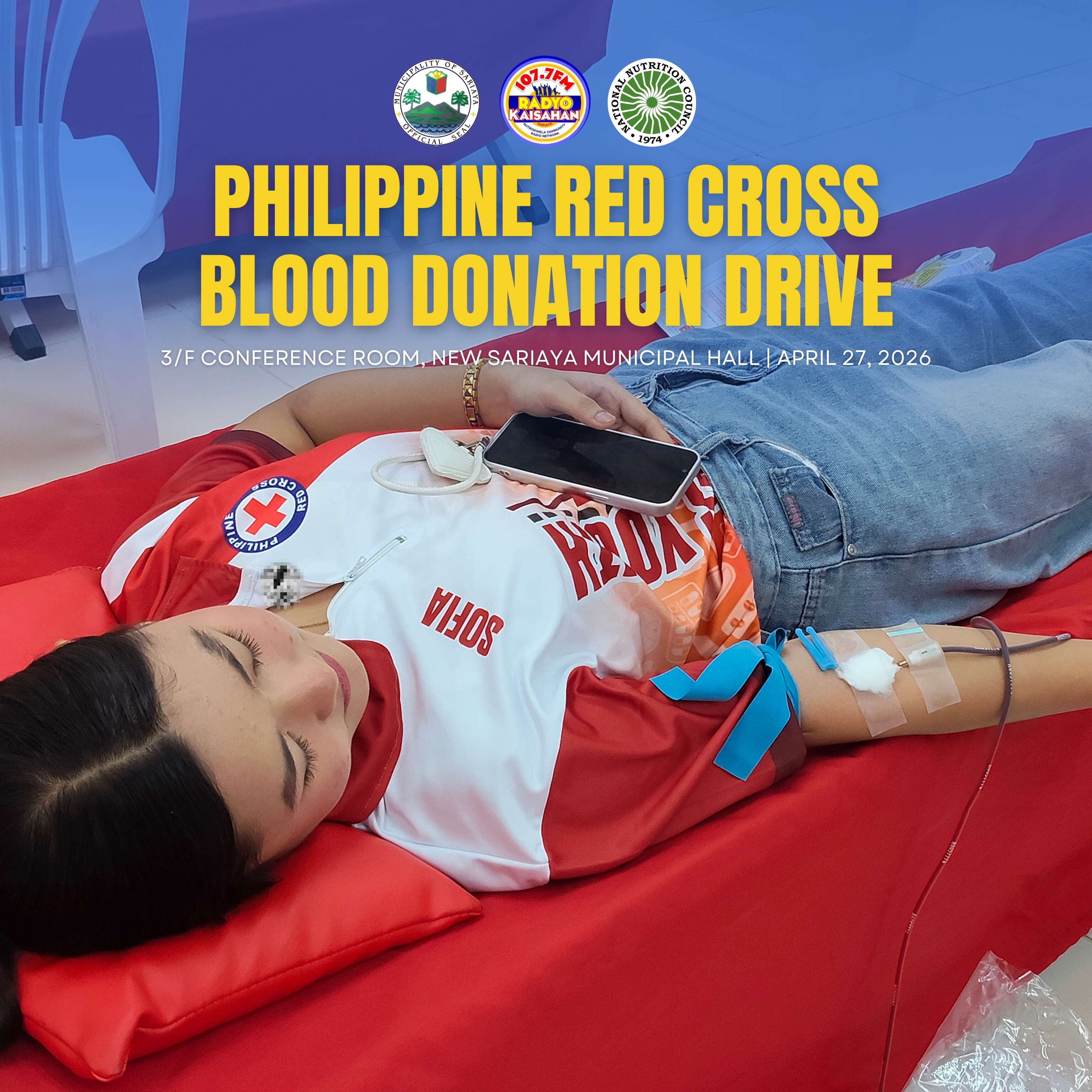 PHILIPPINE RED CROSS BLOOD DONATION DRIVE UPDATES