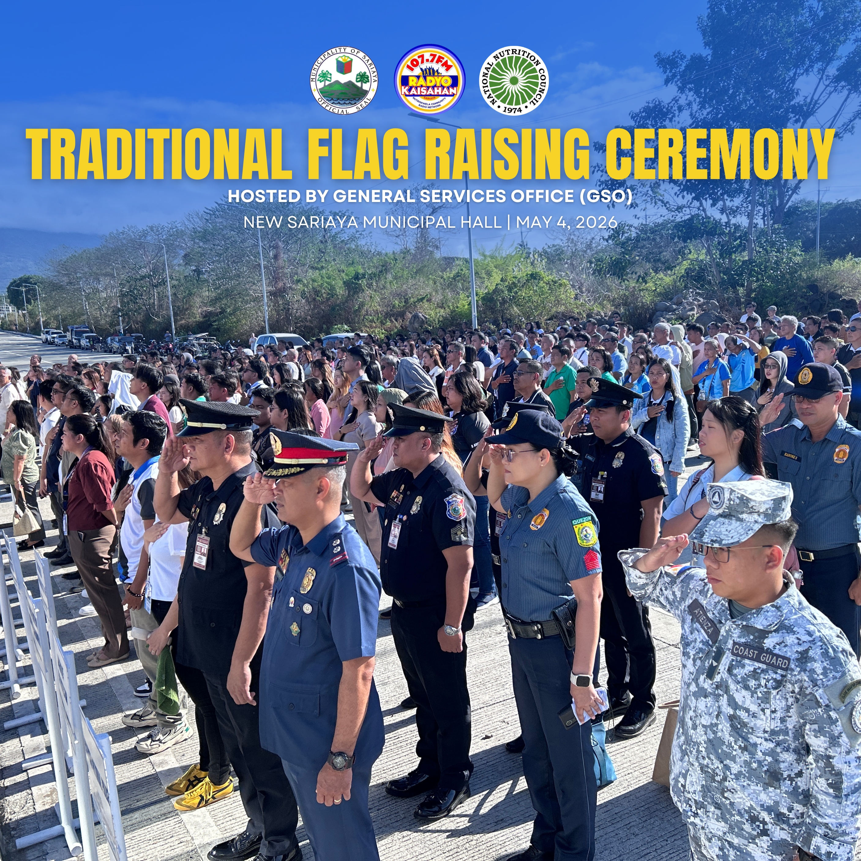 𝐒𝐀𝐋𝐈𝐓𝐀𝐍𝐆 𝐈𝐍𝐓𝐄𝐋𝐋𝐈𝐆𝐄𝐍𝐂𝐄, 𝐓𝐀𝐌𝐏𝐎𝐊 𝐒𝐀 𝐈𝐒𝐈𝐍𝐀𝐆𝐀𝐖𝐀𝐍𝐆 𝐅𝐋𝐀𝐆 𝐑𝐀𝐈𝐒𝐈𝐍𝐆 𝐂𝐄𝐑𝐄𝐌𝐎𝐍𝐘