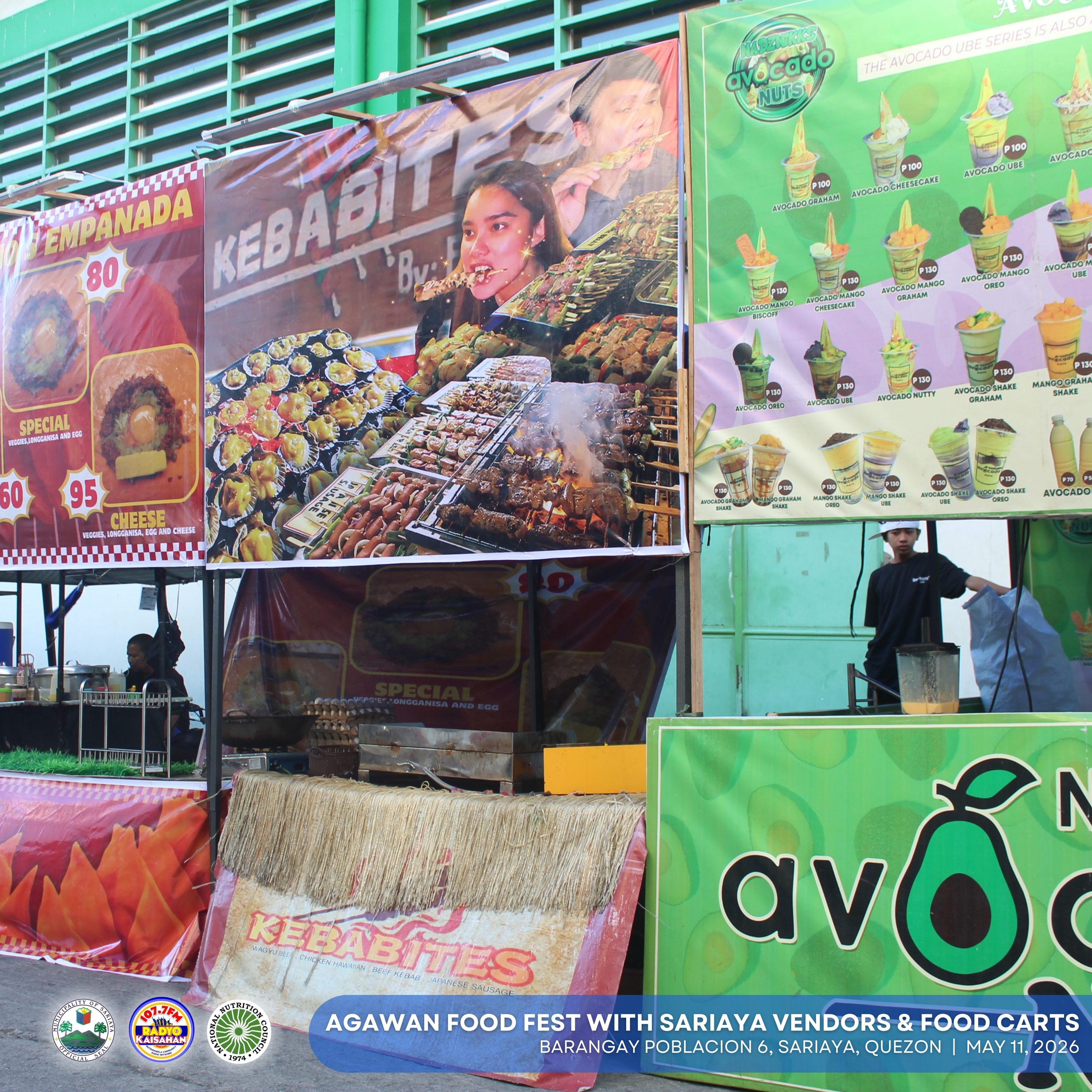 AGAWAN FOOD FEST WITH SARIAYA VENDORS AND FOOD CARTS ASSOCIATION UPDATES