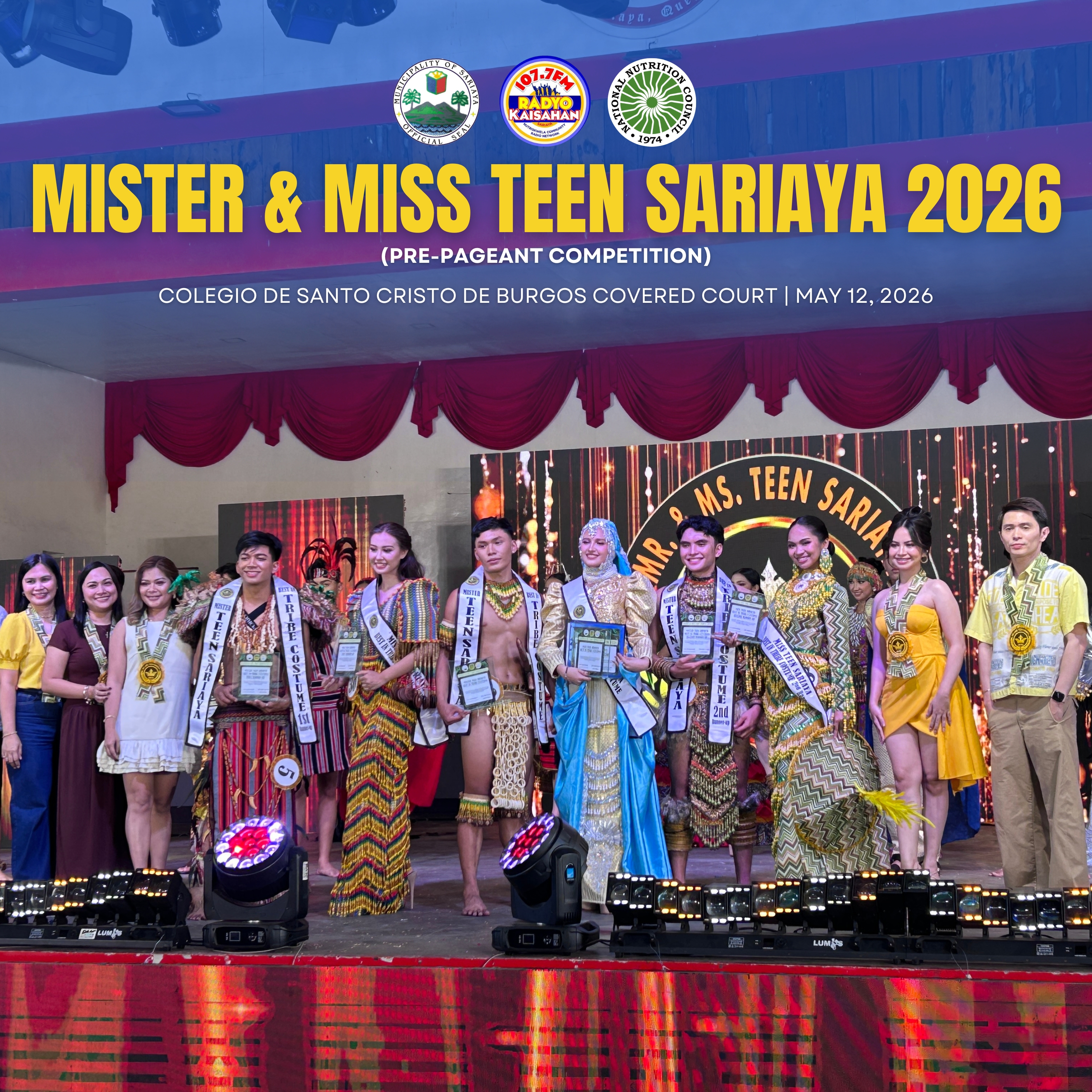 𝐌𝐈𝐒𝐓𝐄𝐑 𝐀𝐍𝐃 𝐌𝐈𝐒𝐒 𝐓𝐄𝐄𝐍 𝐒𝐀𝐑𝐈𝐀𝐘𝐀 2026 𝐏𝐑𝐄 -𝐏𝐀𝐆𝐄𝐀𝐍𝐓, 𝐒𝐈𝐍𝐈𝐌𝐔𝐋𝐀𝐍 𝐍𝐀