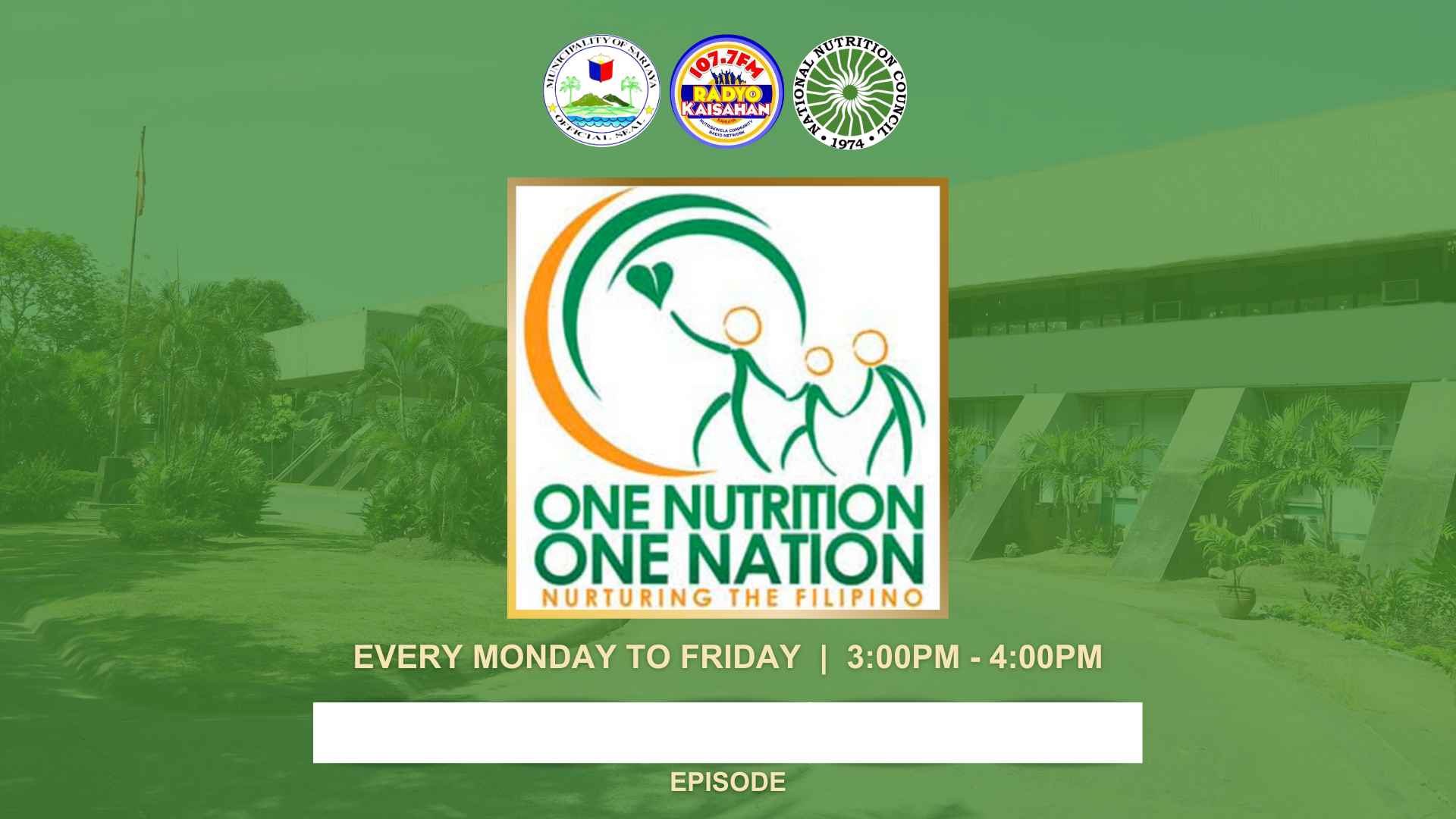 One Nutrition, One Nation